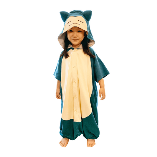 Snorlax Summer Kids Kigurumi